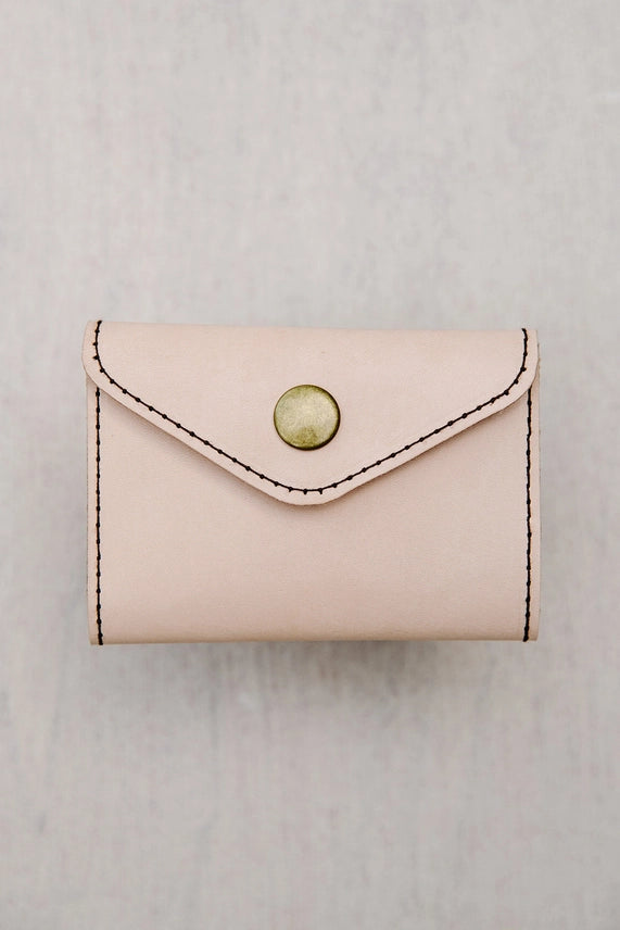 Mini Leather Envelope Wallet