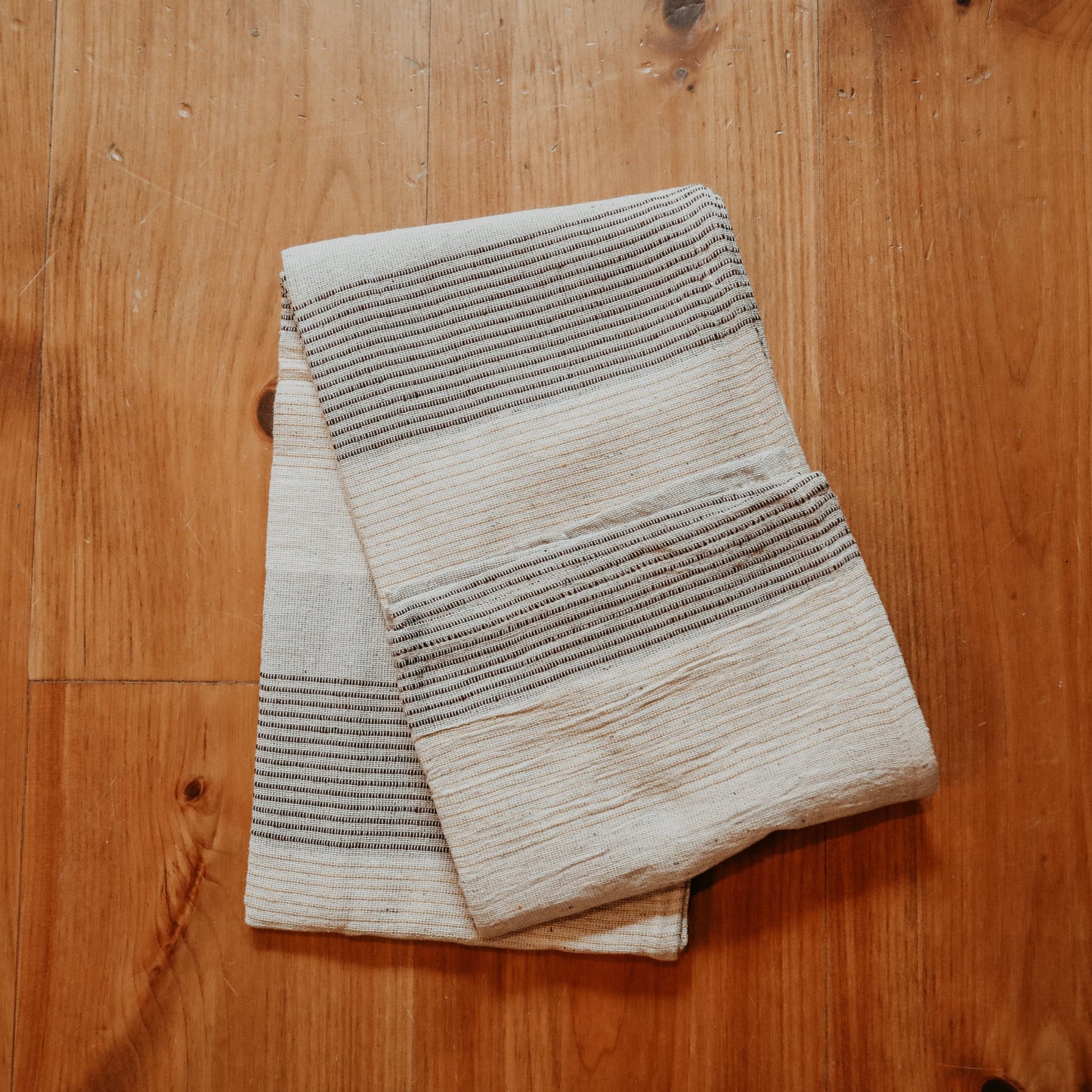 Ticking Striped Throw