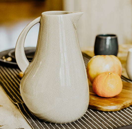 Stoneware Pitcher