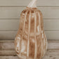 Carved Natural Wood Pumpkins