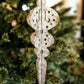 Metal Ornament - Rustic Icicle