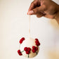 Wool Felt Ball Ornaments, Small