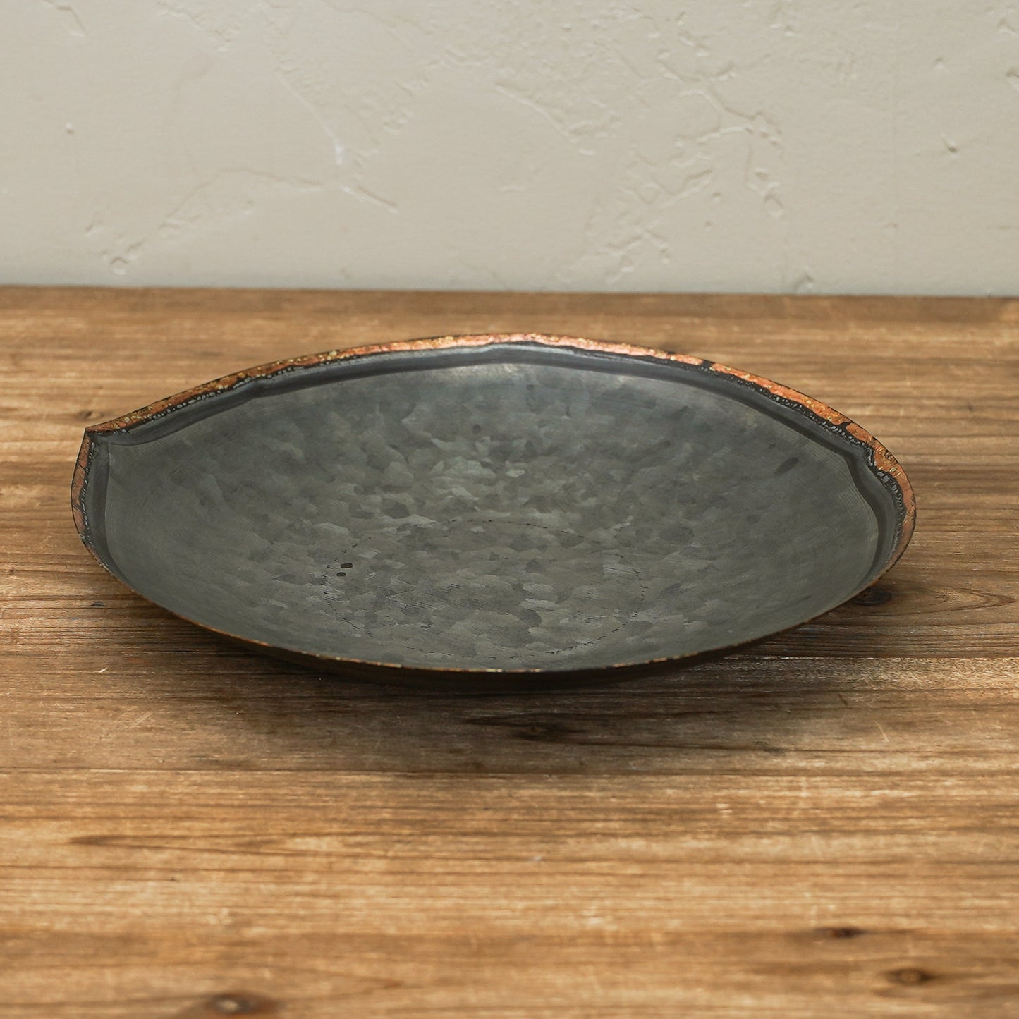 Antique Black Copper Platter
