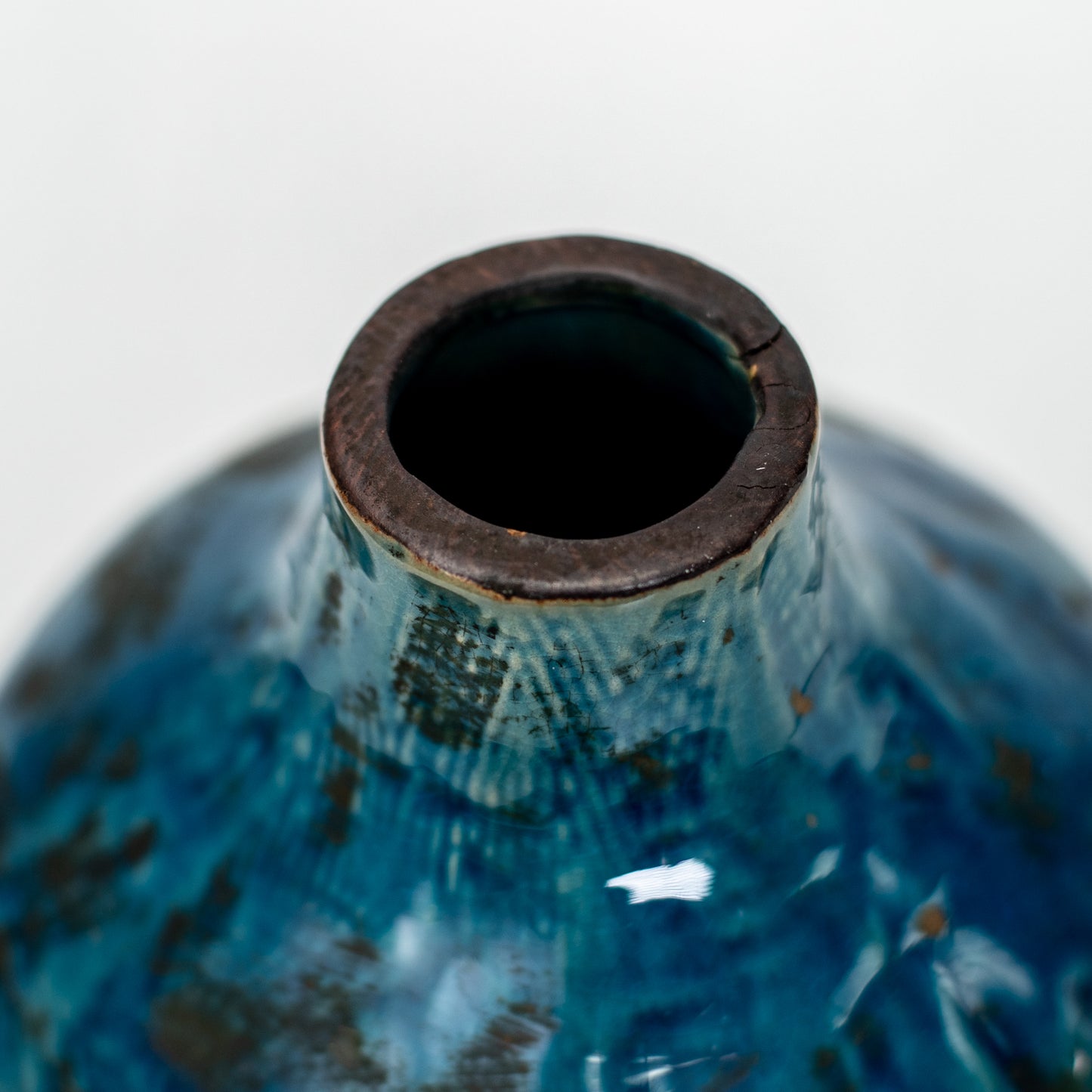 Aqua Blue Vase