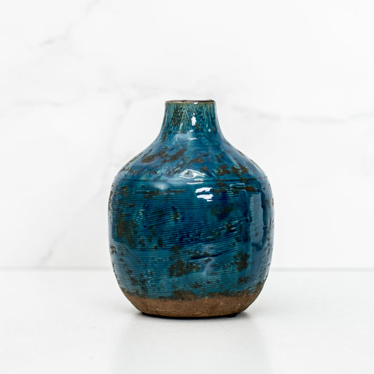 Aqua Blue Vase