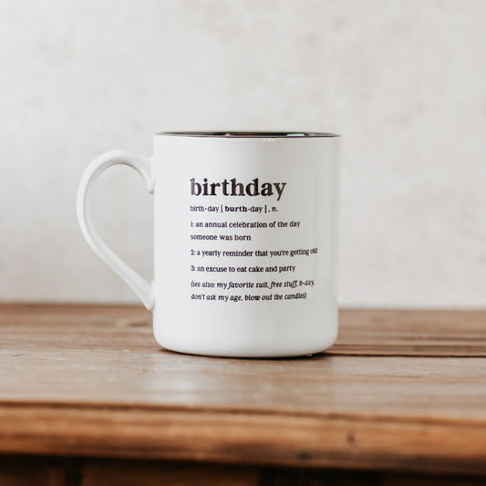 Birthday Mug