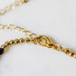Gold & Black Bead Necklace