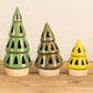 Ceramic Christmas Tree Lanterns