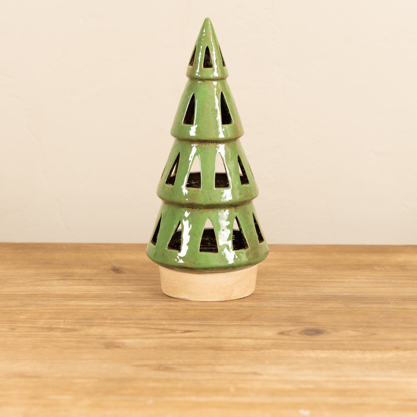 Ceramic Christmas Tree Lanterns