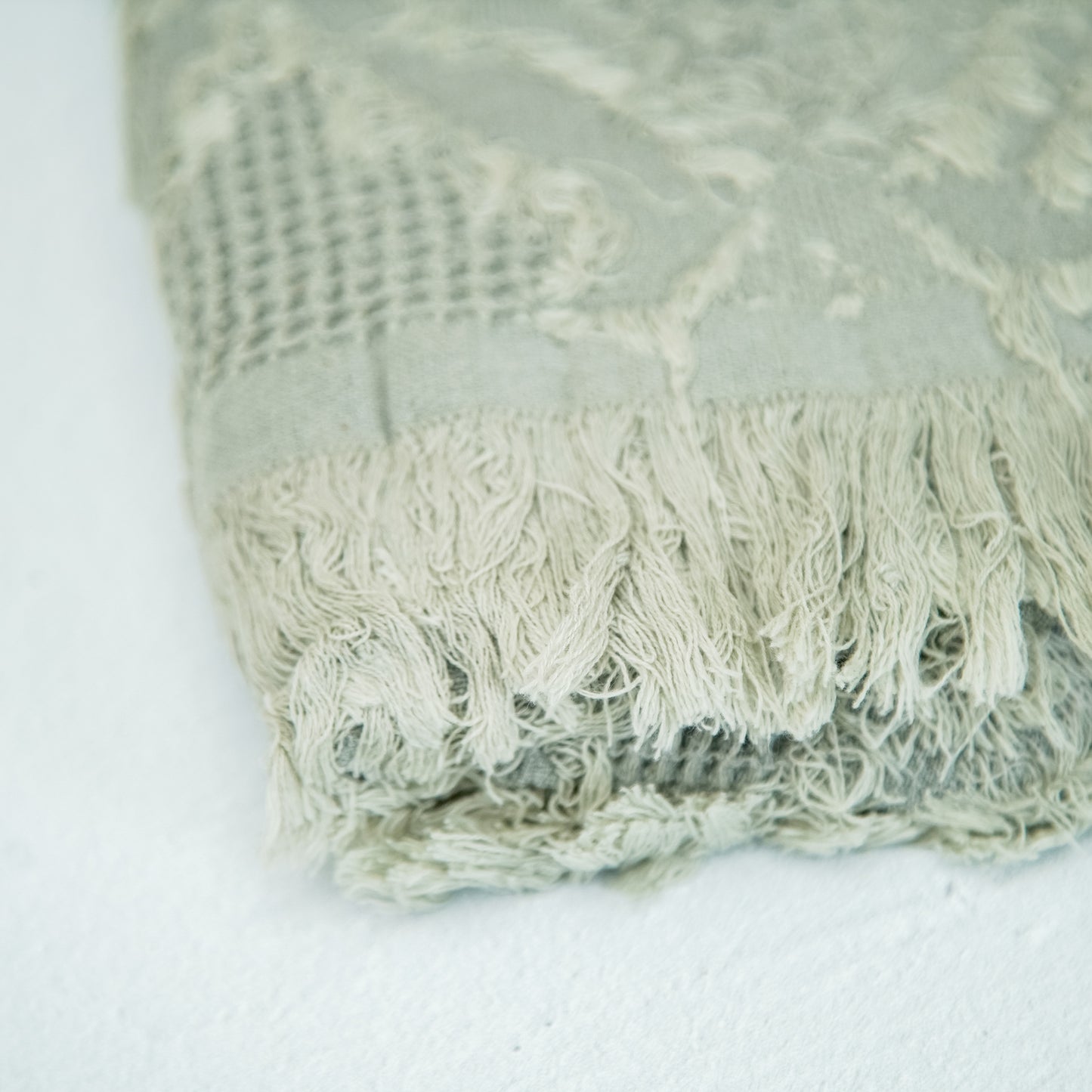 Diamond Fringe Throw