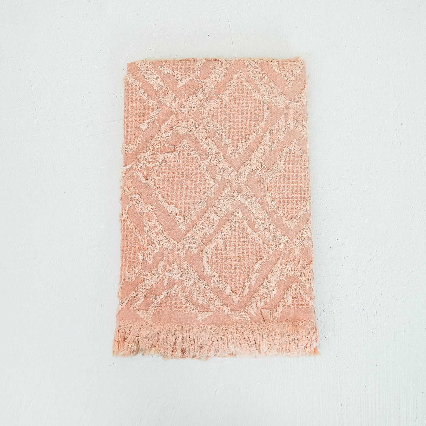 Diamond Fringe Throw