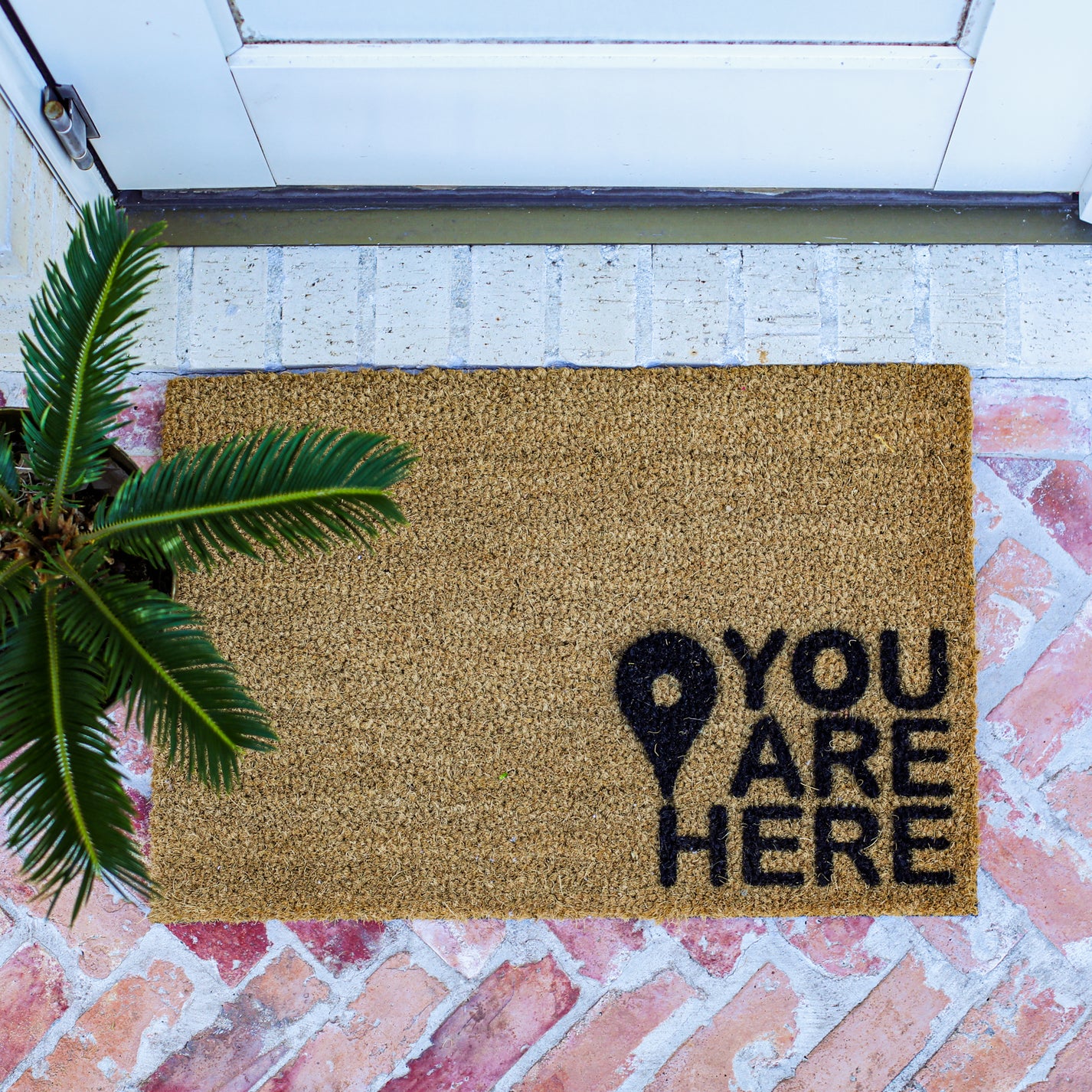 "You Are Here" Doormat 80 Acre Market