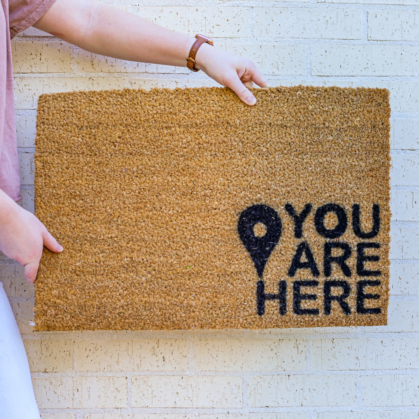 "You Are Here" Doormat