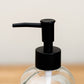 Embossed Glass Soap Dispenser