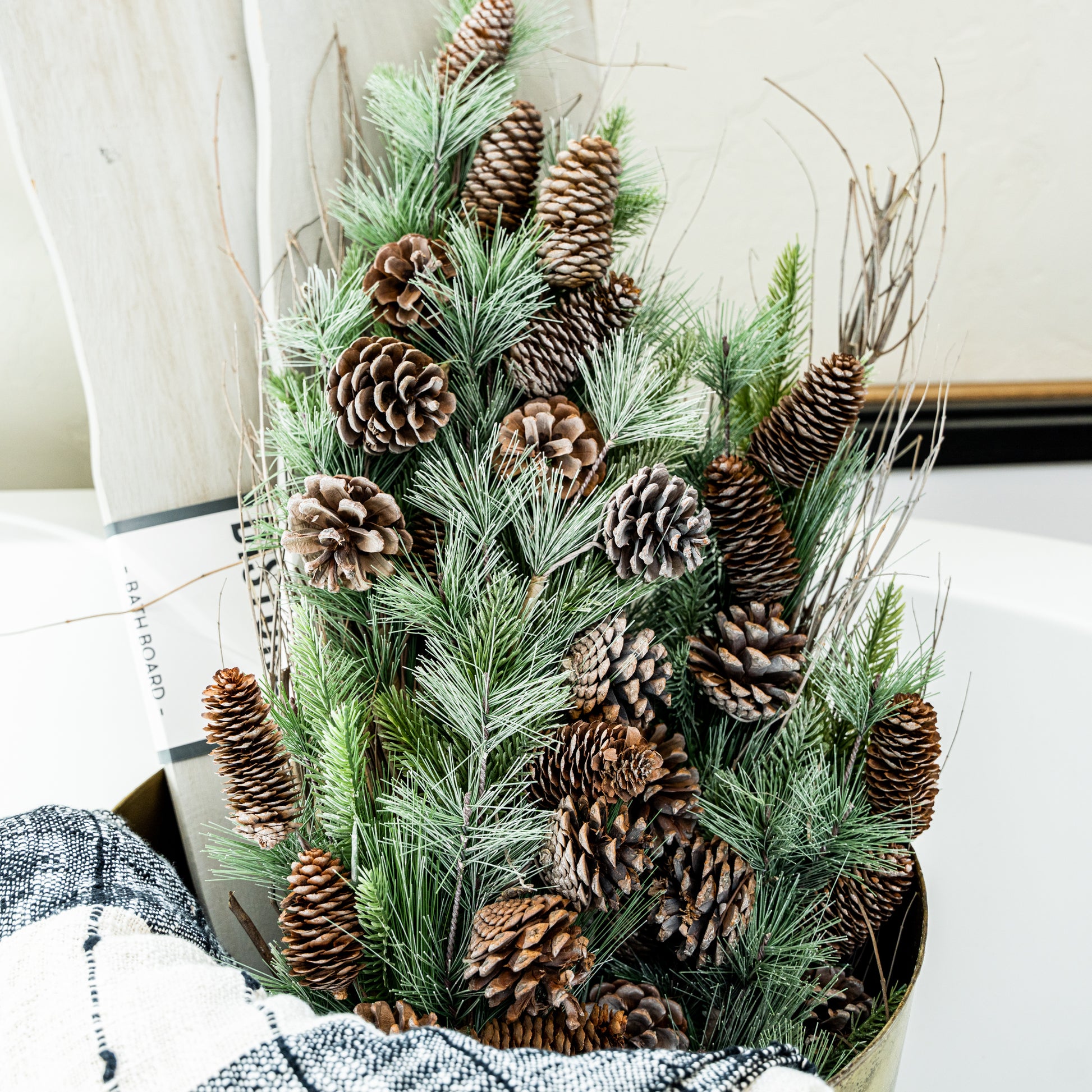 hanging evergreen plants Evergreen Hanging Spray