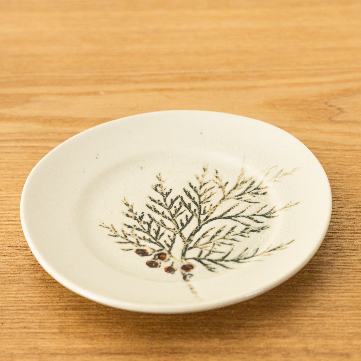 Evergreen Stoneware Plate
