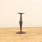 Faceted Iron Candle Stands