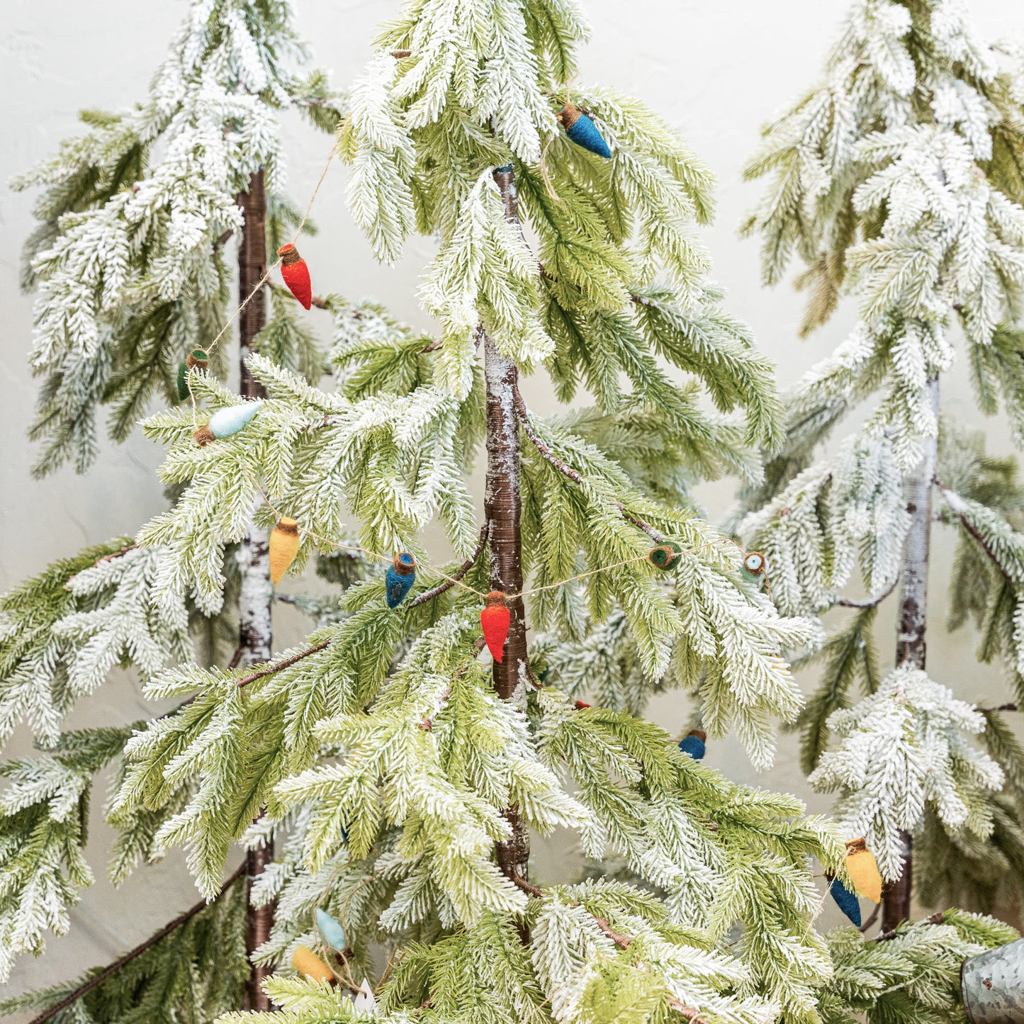 Frosted Christmas Trees