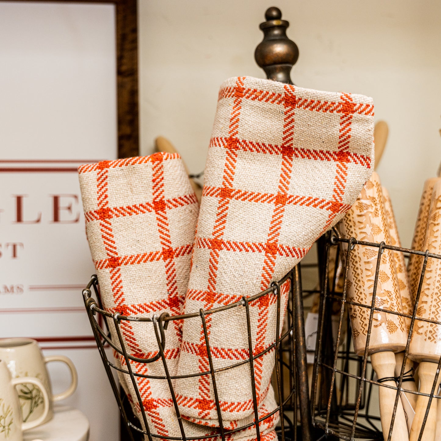 Gingham Kitchen Towels, 3 Styles