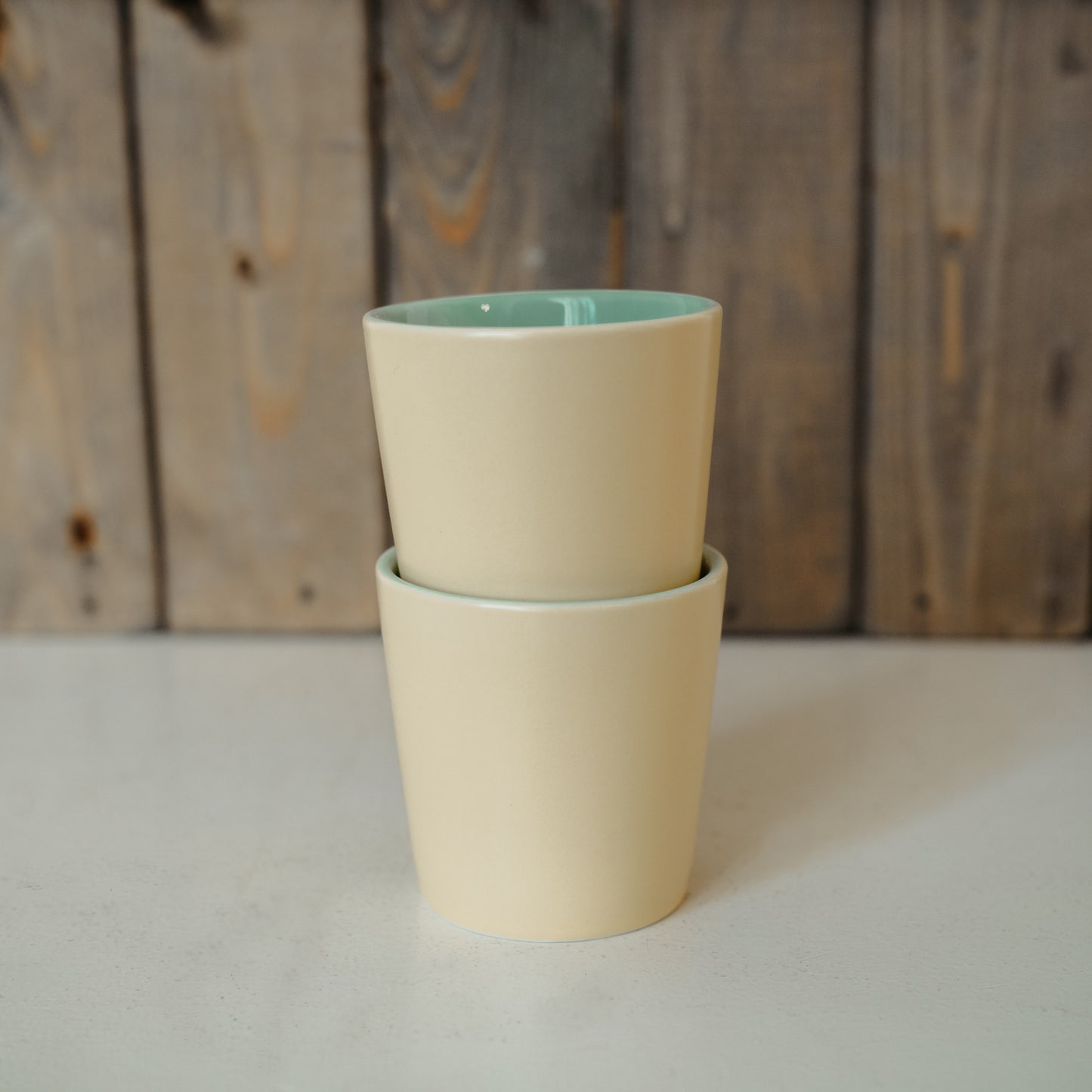 Espresso Ceramic Nesting Cups