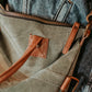 Olive Canvas Tote