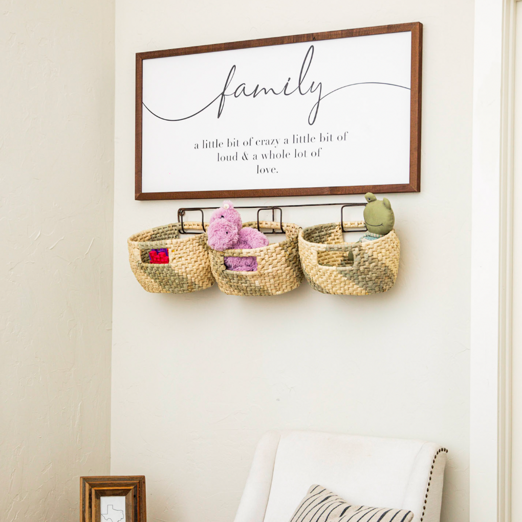 Hanging Woven Baskets