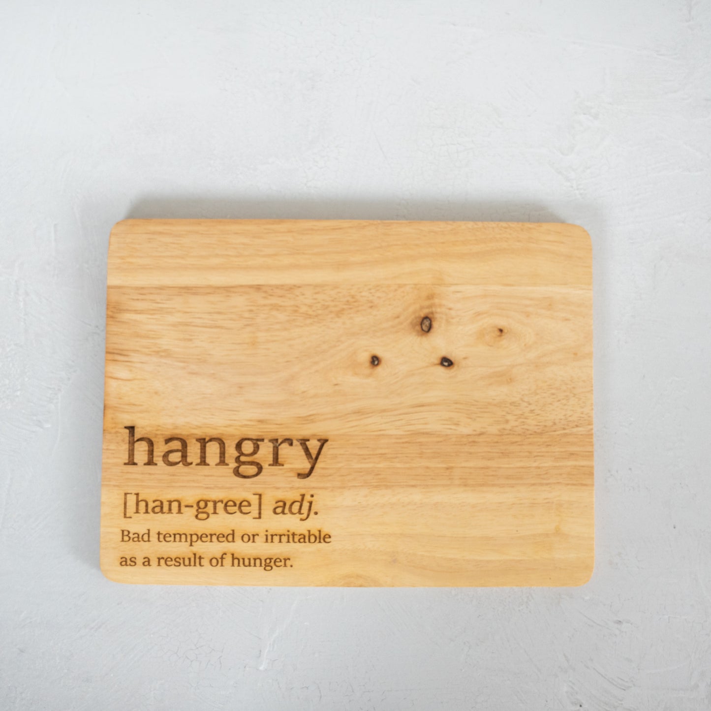 Hangry Engraved Chopping Board