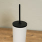 Insulated Tumbler with Straw