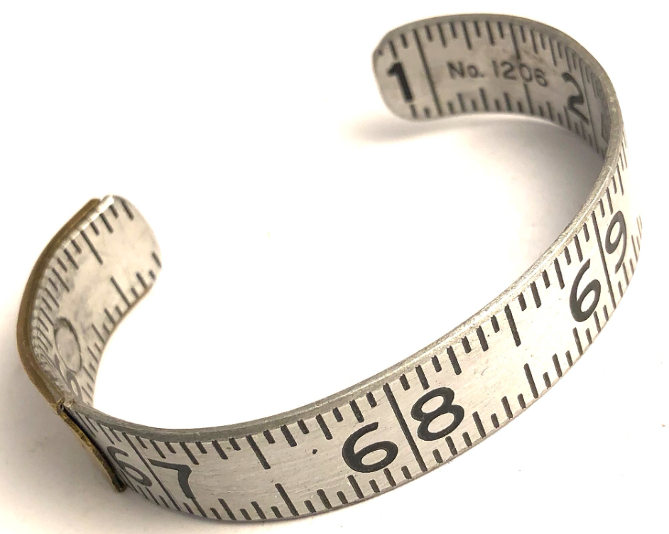 Ruler Cuff Bracelet