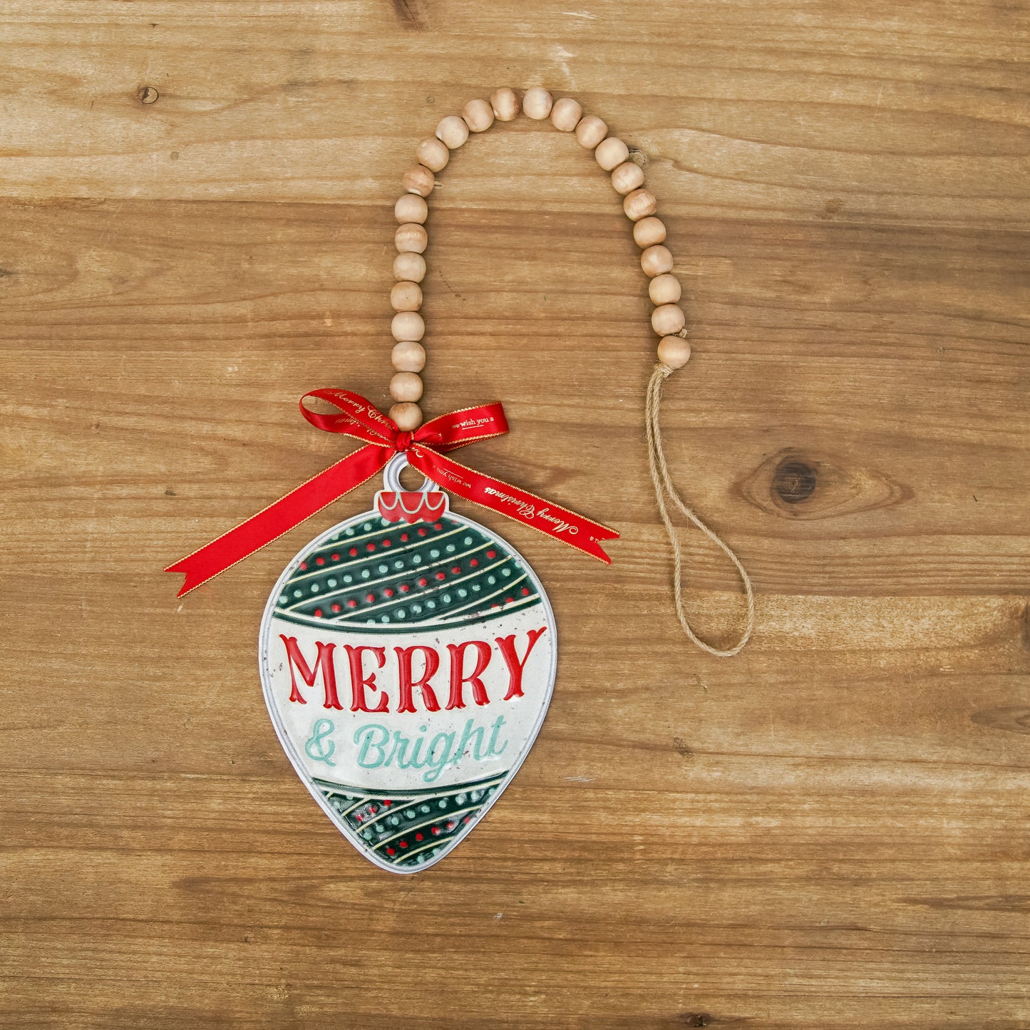 "Merry" Ornament Door Hanger