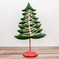 Painted Metal Christmas Tree