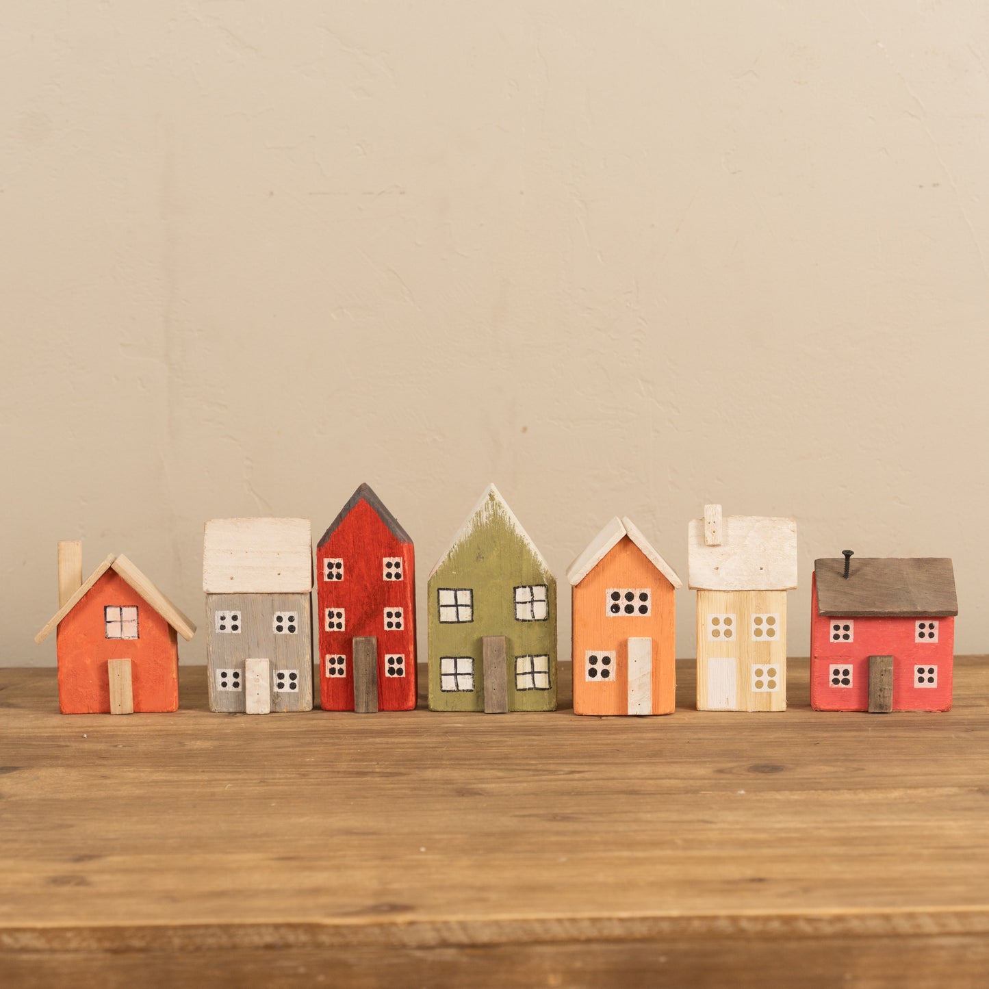 Painted Wood Houses