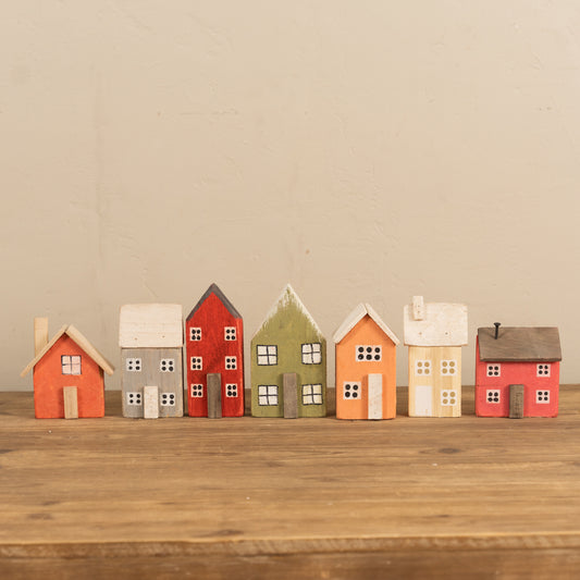 Painted Wood Houses
