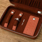 Small Two-Toned Travel Jewelry Case