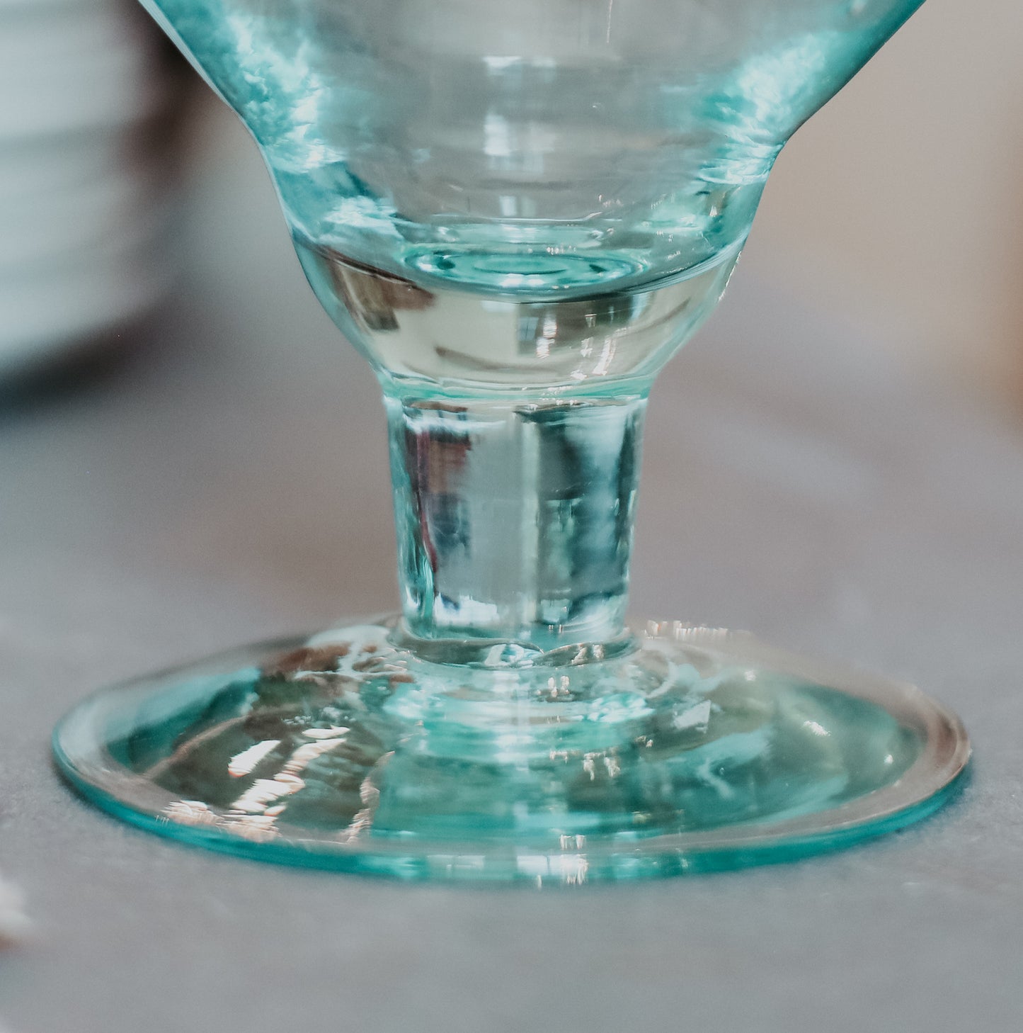 Recycled Water Goblet