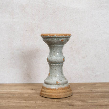 Terracotta Pillar Holder