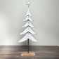 Tin Whitewash Christmas Tree