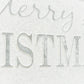White "Merry Christmas" Sign
