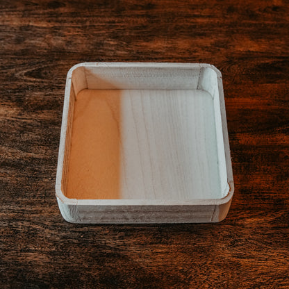 Square Wooden Tray