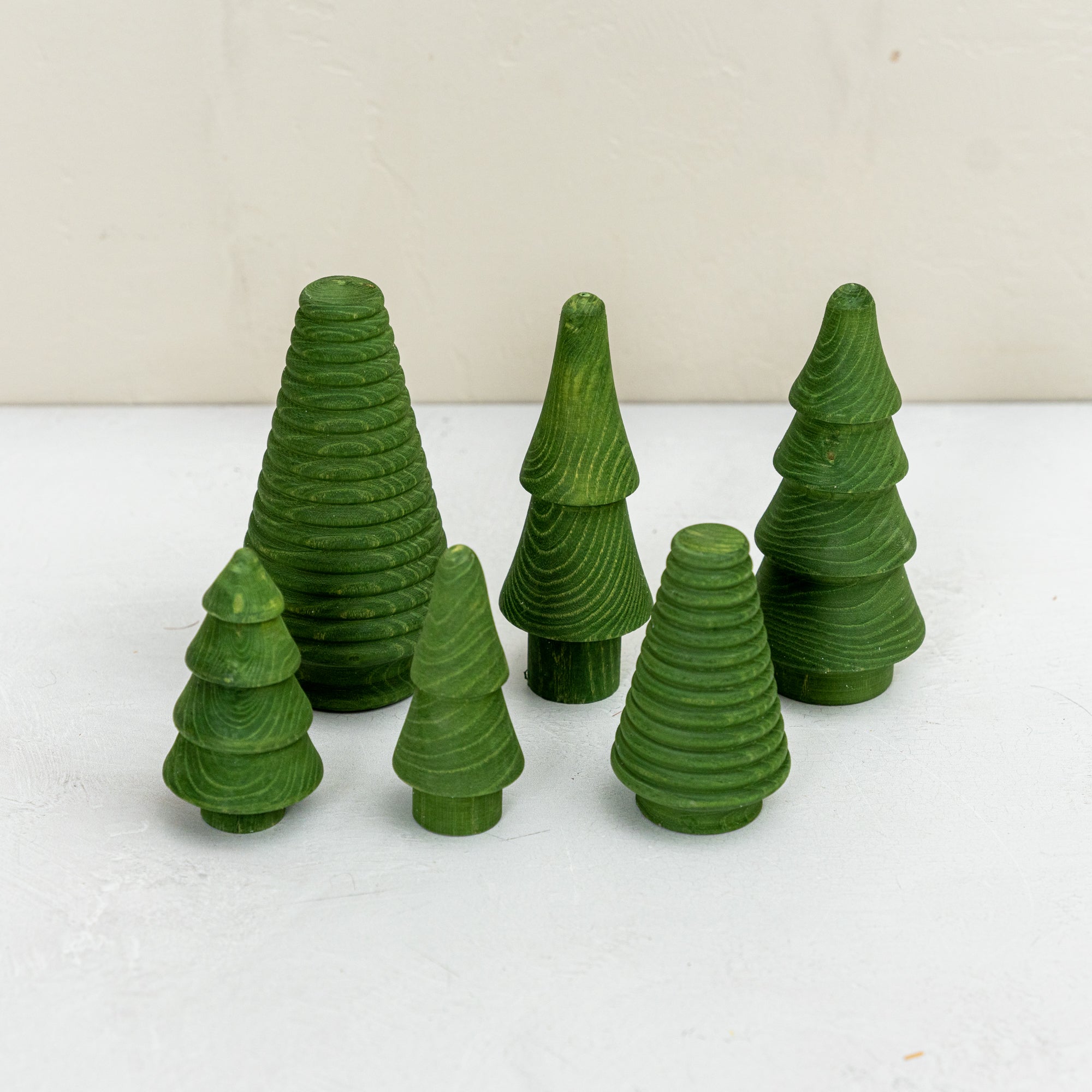 6-Count Mixed Green Shatterproof Ornaments 80mm | At Home 6-Count Mixed Green Shatterproof Ornaments 80mm | At Home