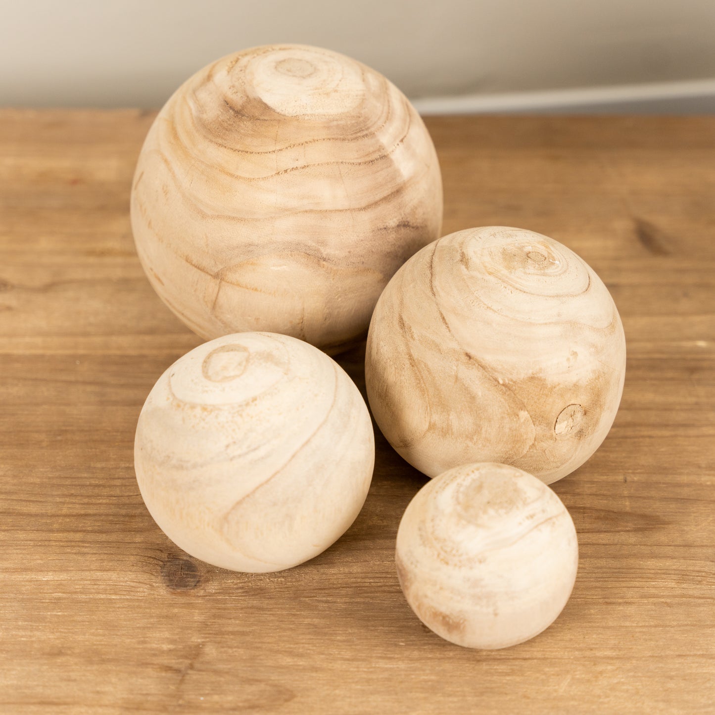 Wooden Spheres Set