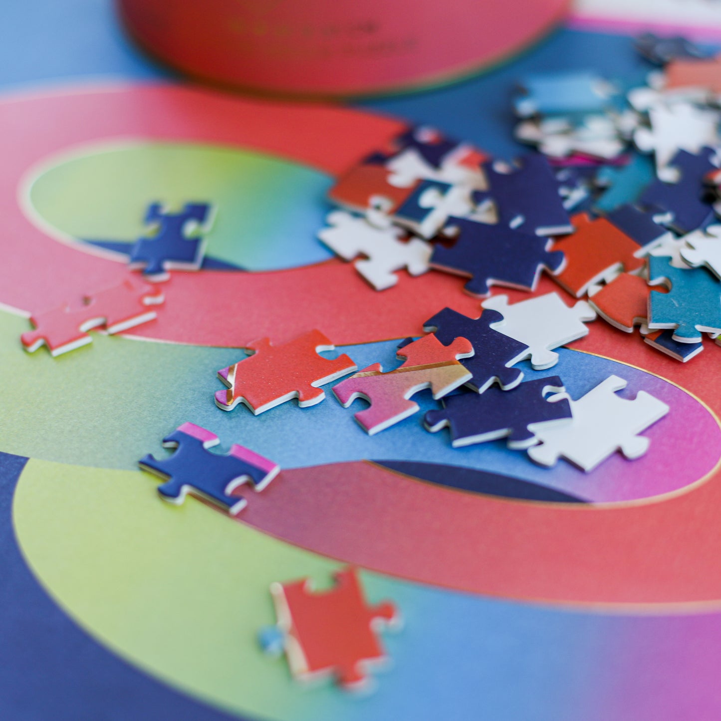 Crazy 8 Color Blast Jigsaw Puzzle