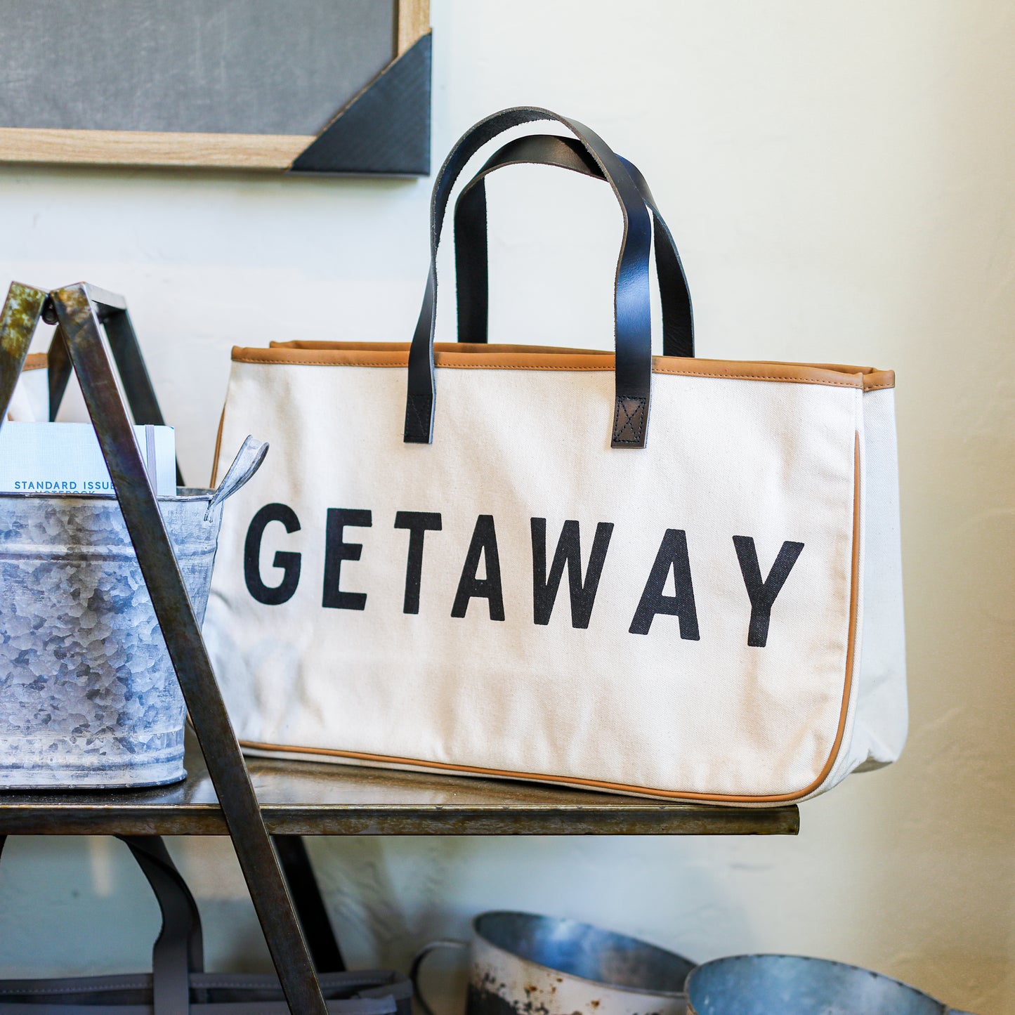 Getaway Canvas Tote Bag