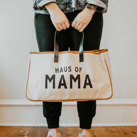 Haus of Mama Canvas Tote Bag
