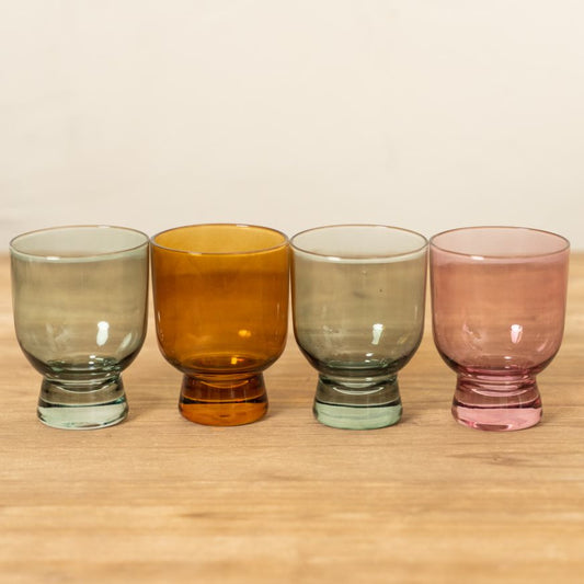 Colorful Glass Goblet